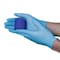 Vguard A16A1, Disposable Gloves, 4.5 mil Palm, Nitrile, Powder-Free, Medium, 1000 PK, Blue A16A12 - alternate 3
